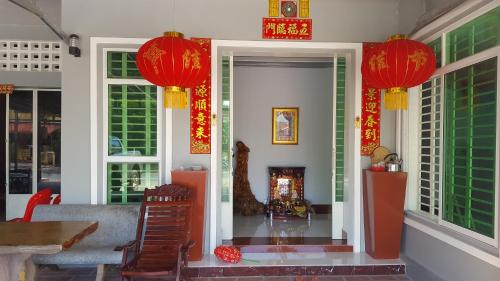 Hành lang, KampongBay Makeng II Guesthouse in Kampot