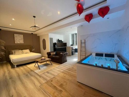 L'Eden Spa - Jacuzzi - Saint-Etienne