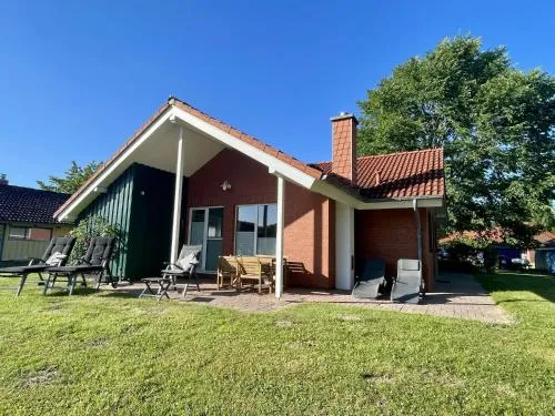4 Personen Ferienhaus mit Kanu, Kaminofen und herrlichem Seeblick in Otterndorf in Otterndorf, Deutschland