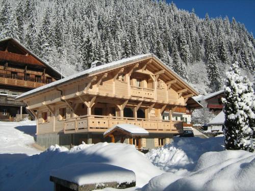 Chalet spacieux à Châtel, 12 pers., 3 chambres, proche remontées Linga, WiFi, balcon et garage - FR-1-676-74