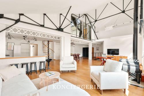 Loft atelier 120m2 - duplex - Bois de Vincennes - Location saisonnière - Fontenay-sous-Bois