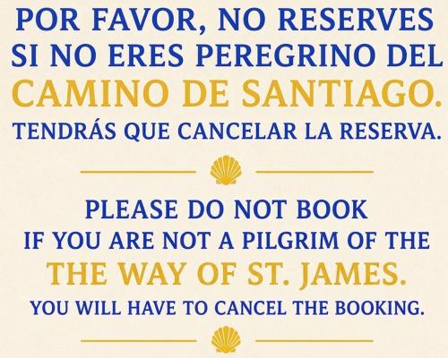 Rooms for pilgrims ONLY - SOLO peregrinos - Santa Cruz De Bezana