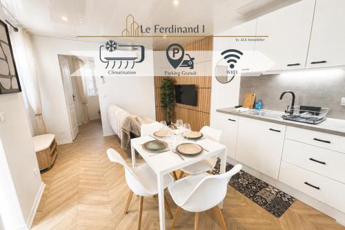 Le Ferdinand, Gare 5 min, Clim, Parking gratuit