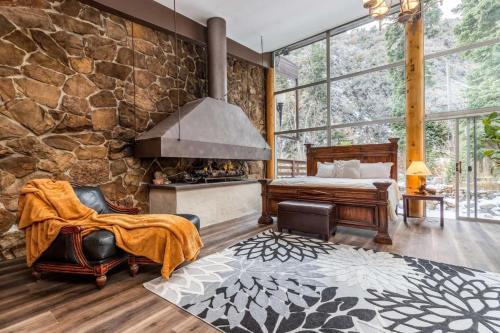 Historic Lodge located on Big Cottonwood River in Snowbird Lodge (UT)
