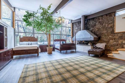 Historic Lodge located on Big Cottonwood River in Snowbird Lodge (UT)