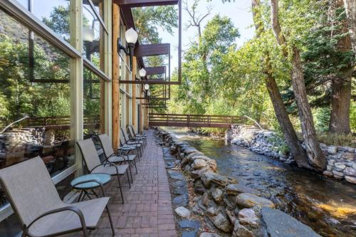 Historic Lodge located on Big Cottonwood River in Snowbird Lodge (UT)