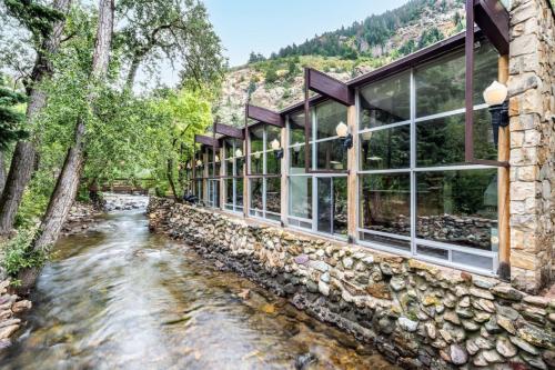 Historic Lodge located on Big Cottonwood River in Snowbird Lodge (UT)