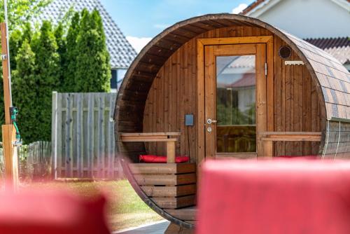 Viesnīcas āriene, Ferienhaus Traum Teufel in Hettingen (Sigmaringen)