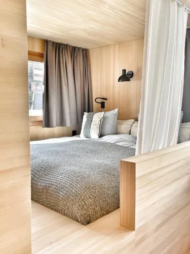 Tinyhouse Style in Obergesteln, Schweiz