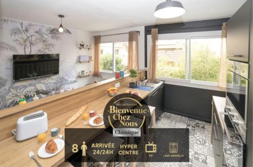 Appart 8 pers 2 douches privatives Hypercentre