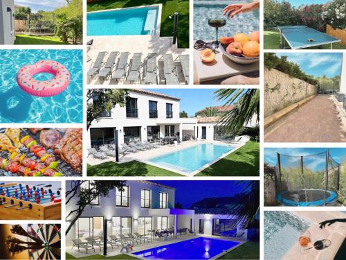 Dream azur House Riviera swimming-pool close to the beach
