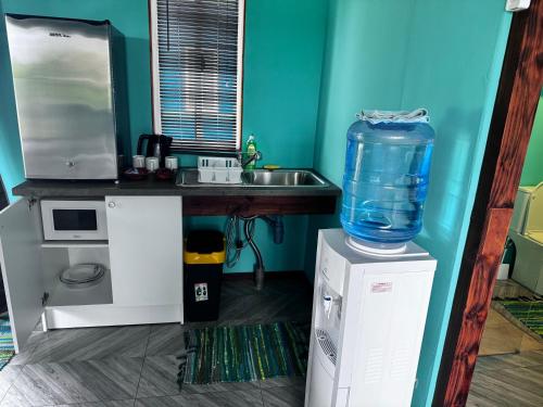Kitchen, Dream lodge I in Rangiroa