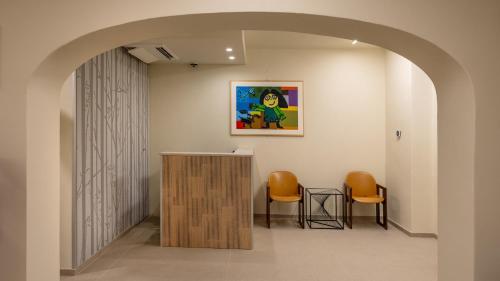Lobby, Hotel de La Ville - Self Check-In in Fidenza