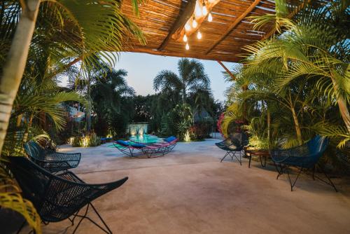 Exterior view, BLUE PALM BACALAR  in Bacalar