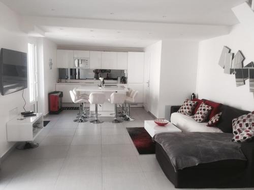 La maison spacieuse et confortable