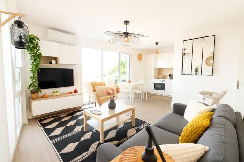 Appartement classé 3 étoiles à 150m de la plage