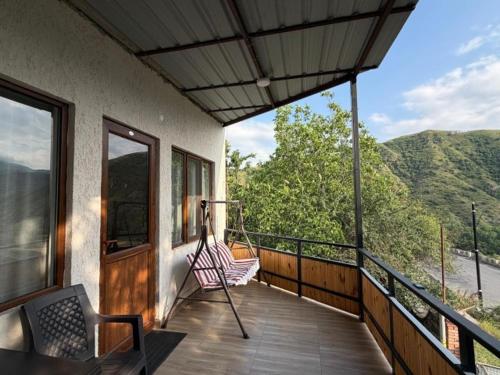 Erkély/terasz, Hotel Vardzia K A L A in Aspindza