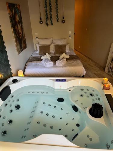 Suite Spa Privatif Jacuzzi & Cinéma (Suite Spa Privatif Jacuzzi & Cinema) in Gignac