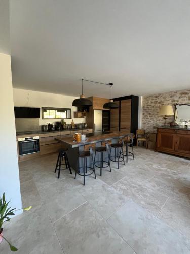 virtuve, Mas Grange Neuve in Venejan