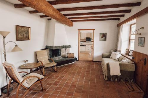 Iekārtas, Luxus-Loft im Naturidyll mit Kamin und Garten in Grethem