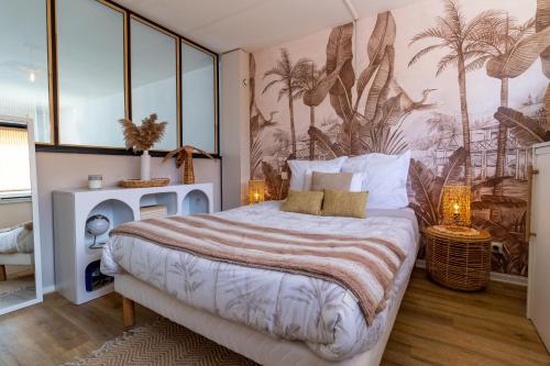 Loft cosy, parking, terrasse privée - Location saisonnière - Saint-Julien-les-Villas