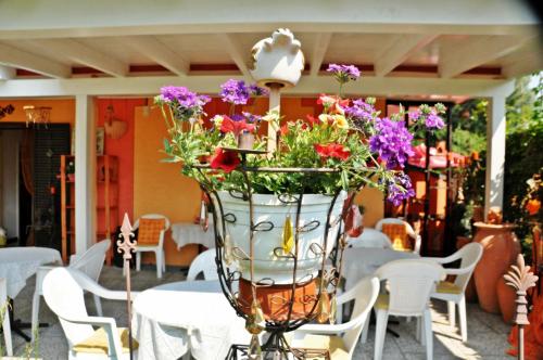 陽台/露台, 斯提西恩豪斯旅館 (Pension Stissen Haus am See) in 濱湖法克