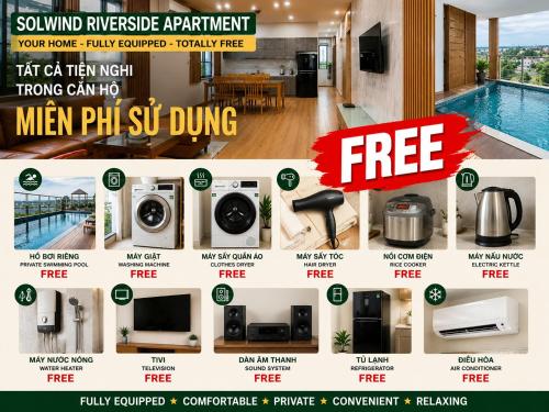 Facilities, Solwind Riverside in Cam Le