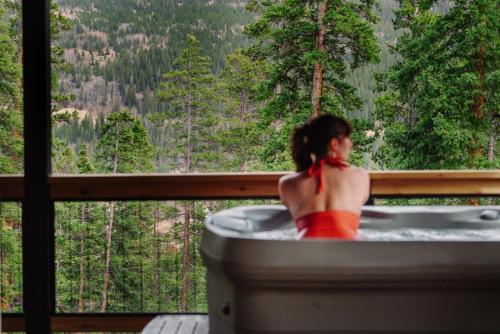 Mountain View Family Cabin, Pet Friendly and Hot Tub in Blue River