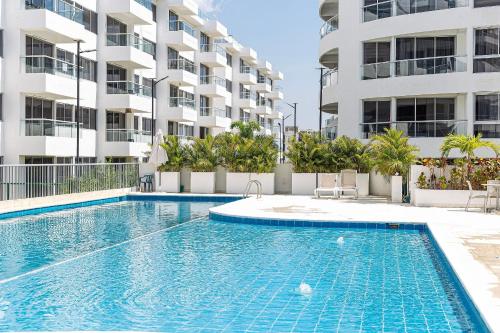 ทัศนียภาพ, Apto moderno en Serena del Mar con Terraza. Ideal para familias y grupos in ปวยโต เตียราบาฆา