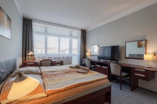 Hotel Morava Jevicko in เยวิซโค