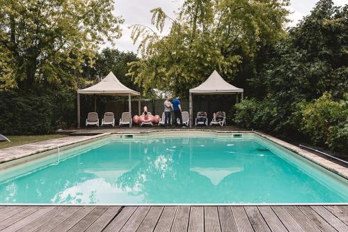 Garden, Chateau Lasfargues - Exclusive Fairytale Castle - Pool, Games Room, Lake in Laugnac