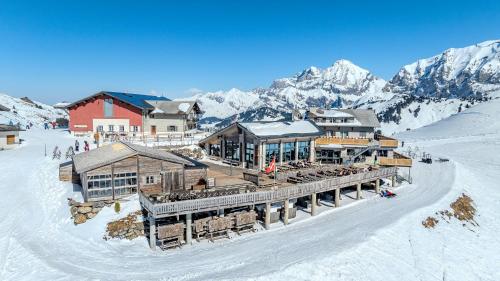 Berghotel Hahnenmoos in Adelboden, Schweiz