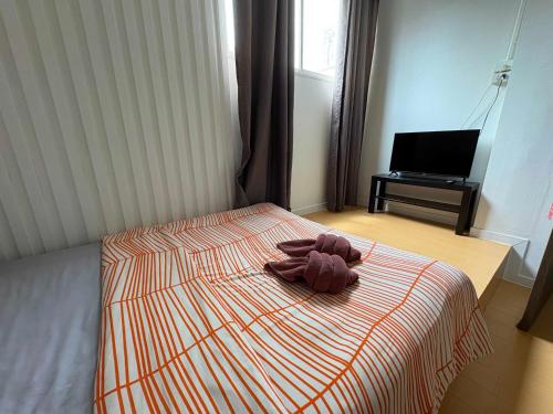 1 double bed