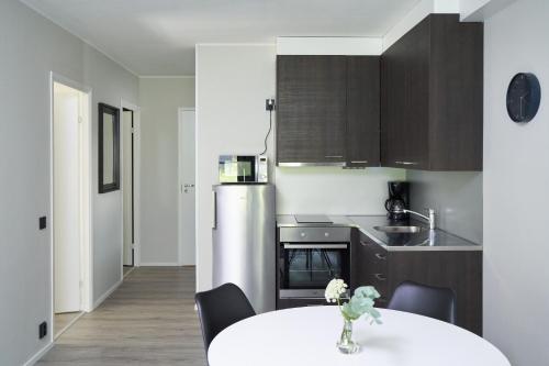 Konyha, Naantali City Apartments in Naantali