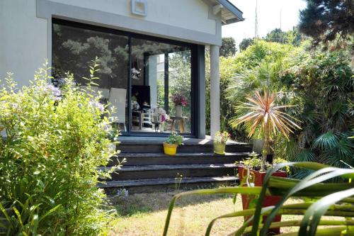 Aux jolis bambous, jardin - Location saisonnière - Pornic