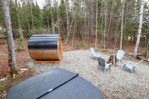 Spa & Sauna - Chalet de l'Ours noir in Notrdama Debuā (QC)