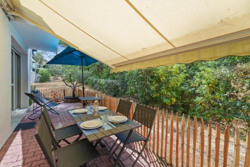 Appartement calme avec terrasse 200m de la plage