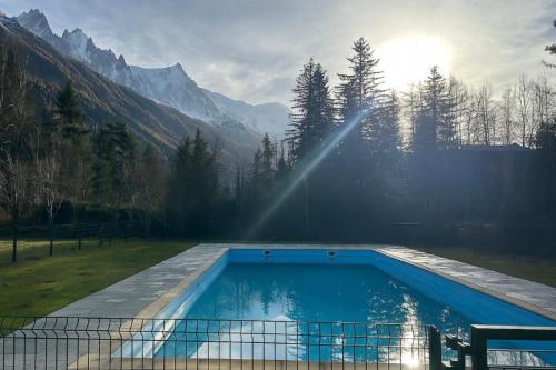 Appartement lumineux avec piscine à Chamonix