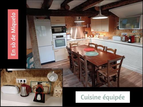 En So de Miquelo - Maison Pyrénéenne Ariégeoise (En So de Miquelo - Maison Pyreneenne Ariegeoise) in Aucazein