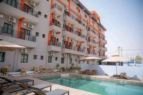 Résidences Hôtel Nanga & Restaurant (Residences Hotel Nanga & Restaurant) in 코로고