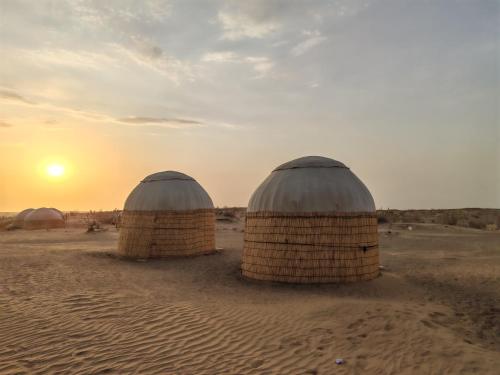 Darvaza yurt camp