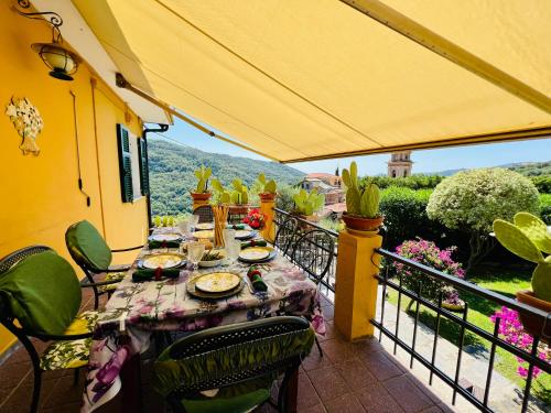 Balkons/terase, Villa Paola Piscina Privata tra Colline e Mare in Praelo
