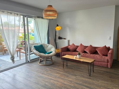 Zen cocoon with terrace