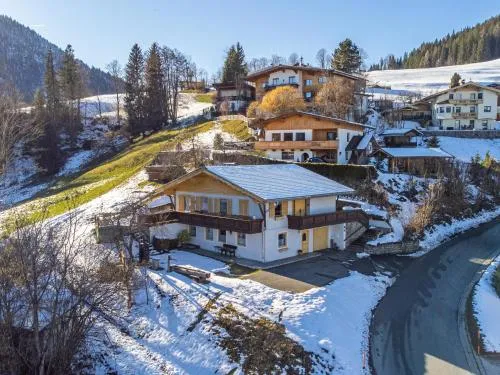 Schöne Aussicht in Hopfgarten im Brixental, Österreich