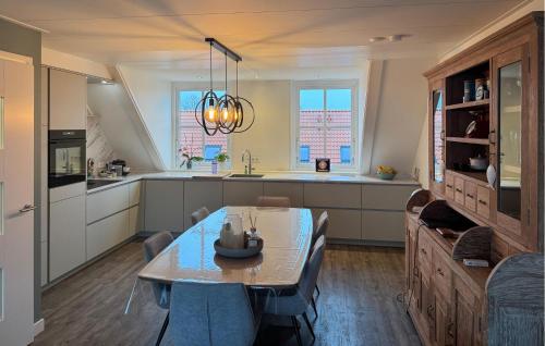 Kitchen, Amazing Home In Stavenisse With Sauna in Tholen