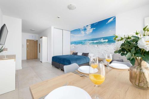 Aquamarina Prima 06 Cozy Studio by the BEACH by Noclegi Renters - image 2
