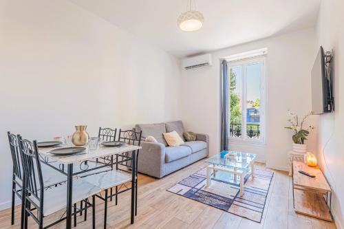 5 people, 4 beds - Heart of Nice Gambetta - Renovated - Air Conditionning