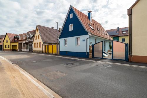 Hotelli välisilme, Ferienwohnung Blaues Haus in Forst