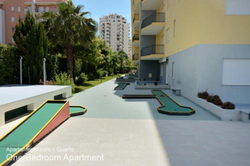 Mini golf course, Akisol Armacao Pera Beach in Silves