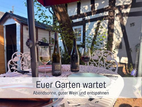Hänsel & Gretel Fachwerkhaus mit Garten im Westerwald in Hundsdorf, Deutschland